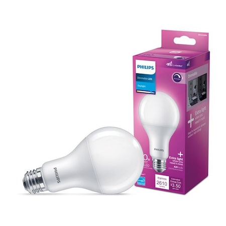 Philips Philips A21 E26 (Medium) LED Bulb Daylight 150 Watt Equivalence 1 pk 571505
